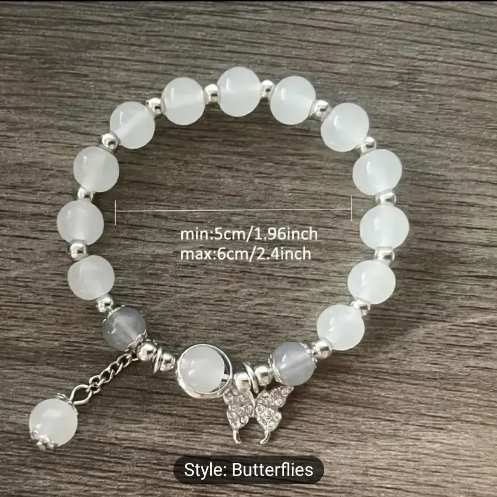 Hello kitty or Butterfly charm bracelet